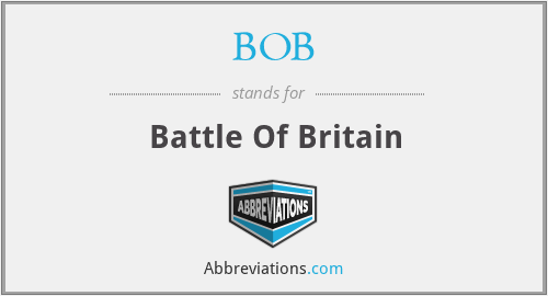 What does battle of britain stand for?